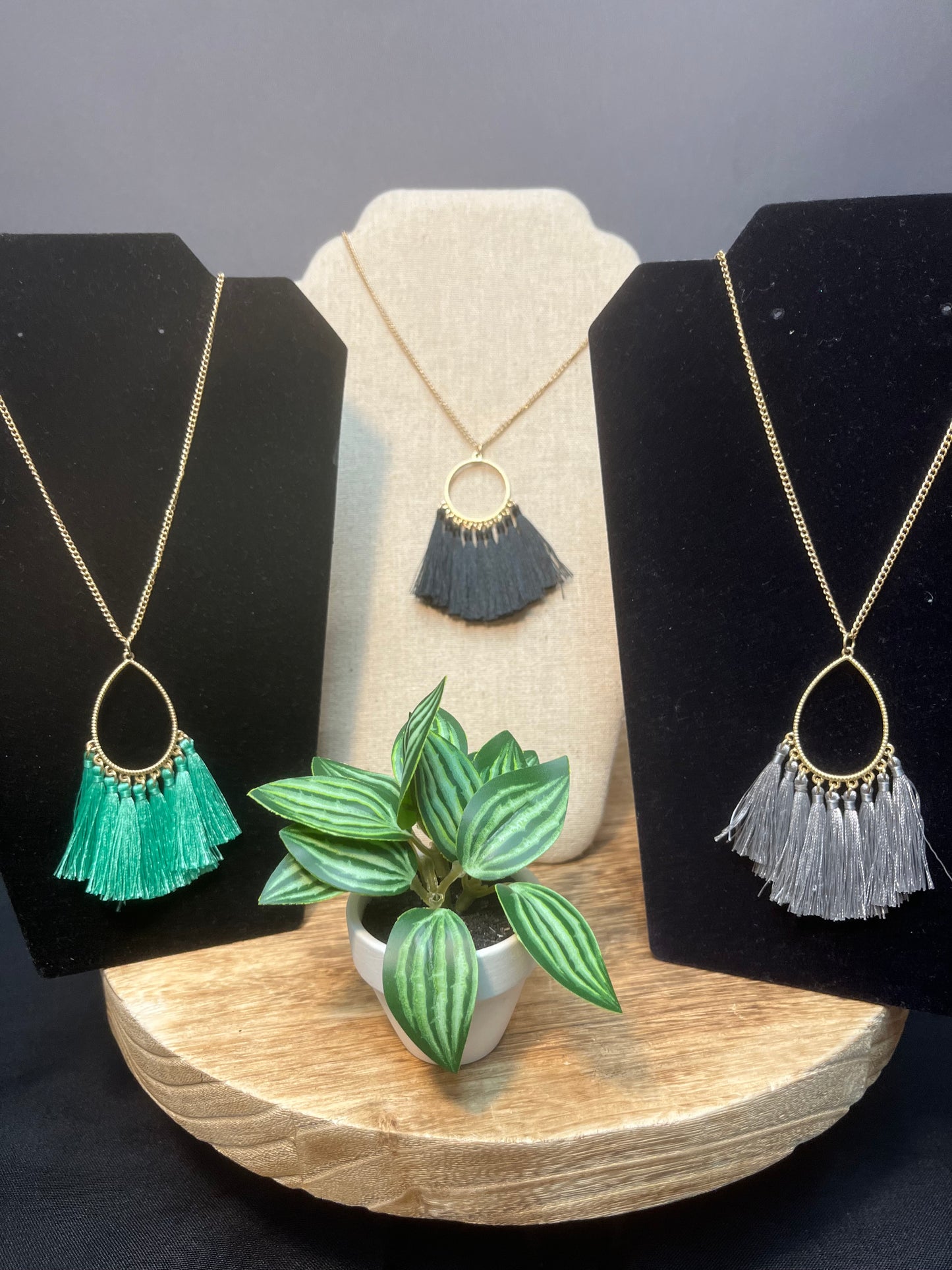 Tassel necklace