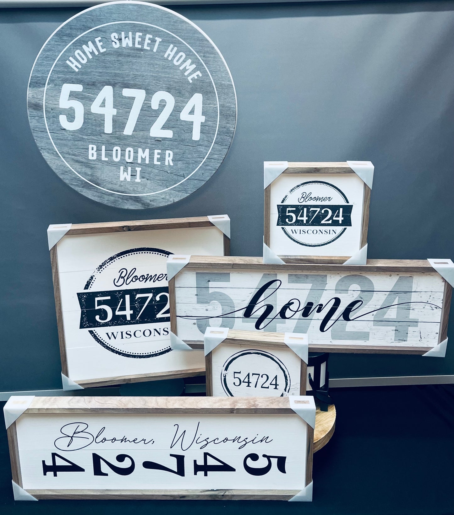 Homes 54724 25x9 rectangle sign