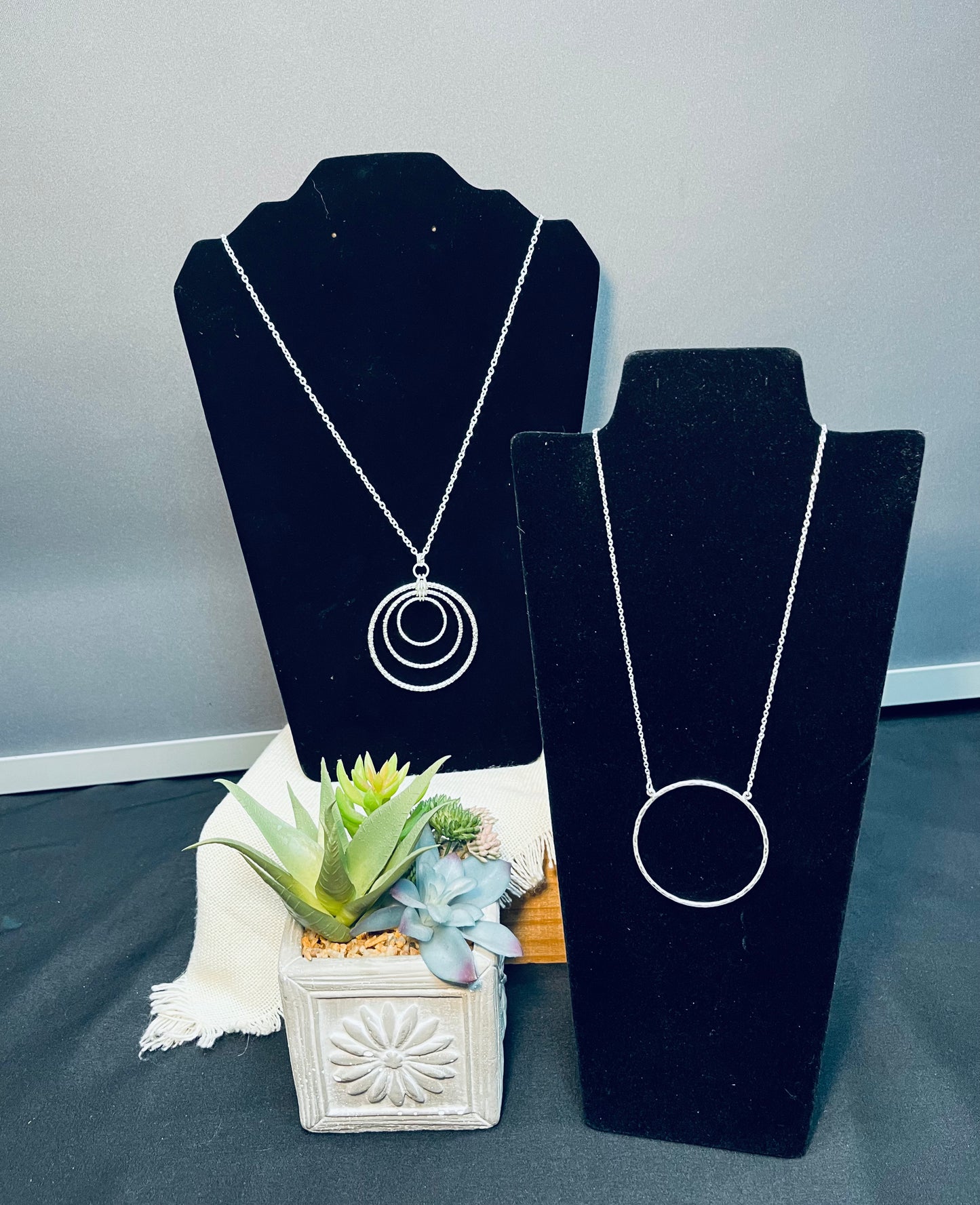 Circle Necklaces