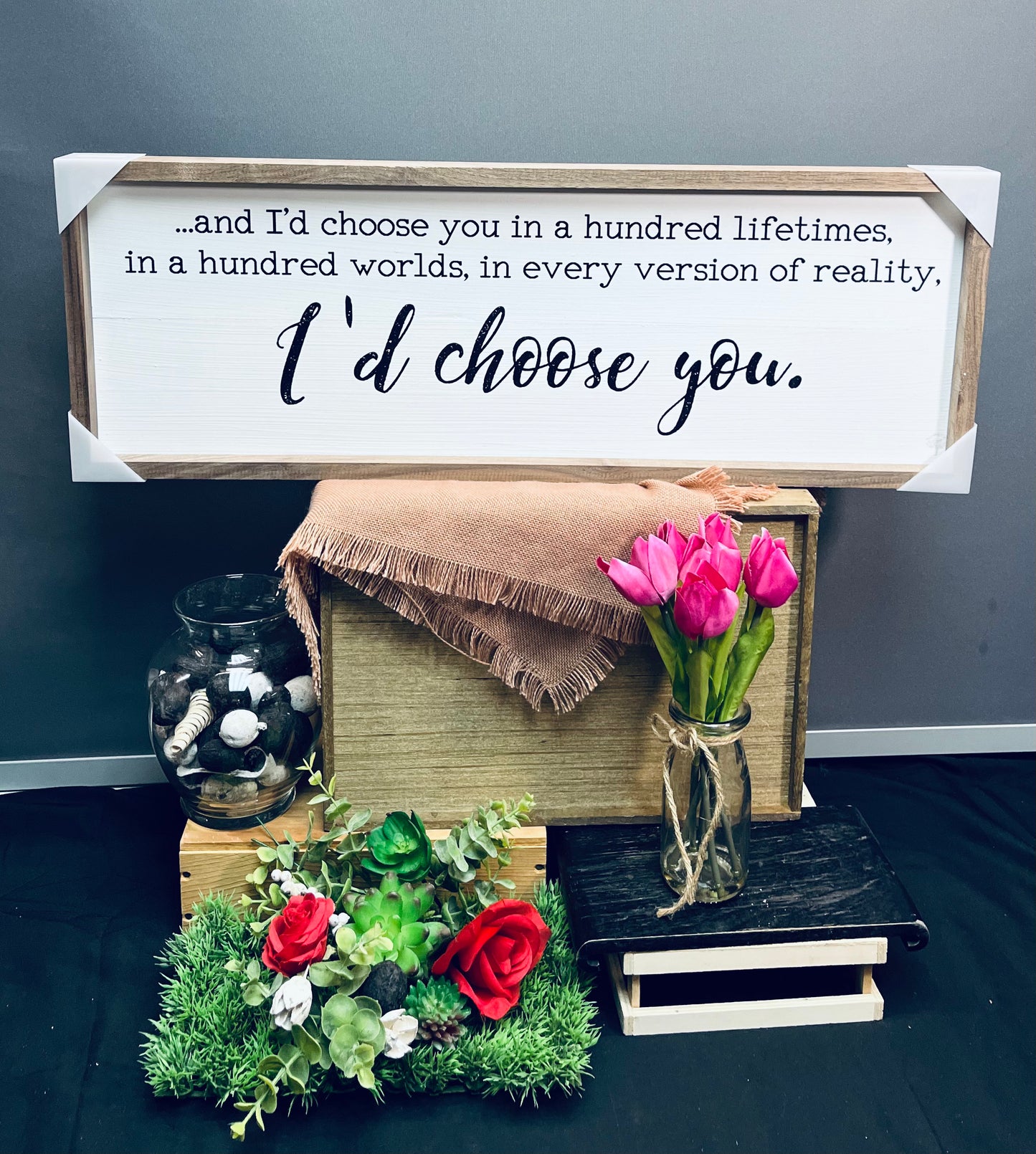 I’d choose you sign