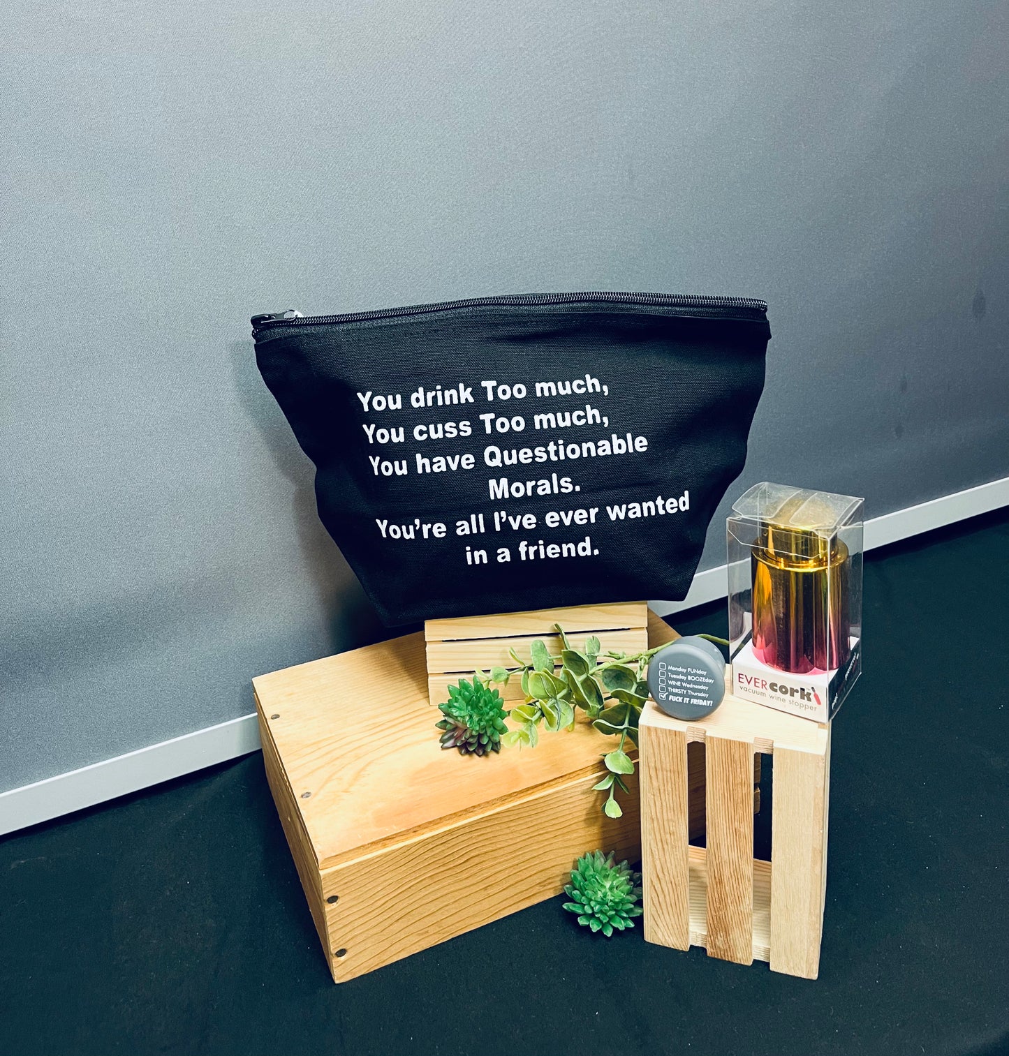 Snarky bag wanted in a friend