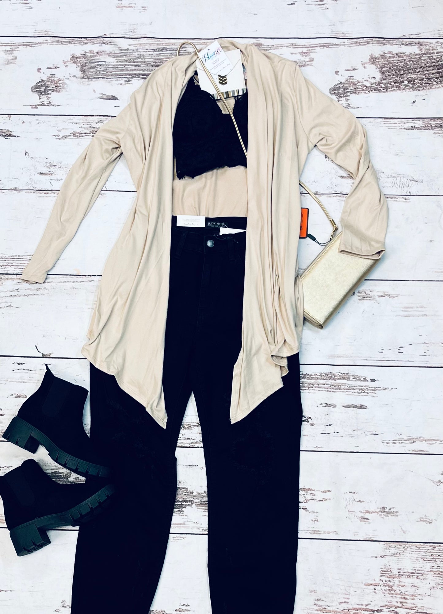 Nude cardigan
