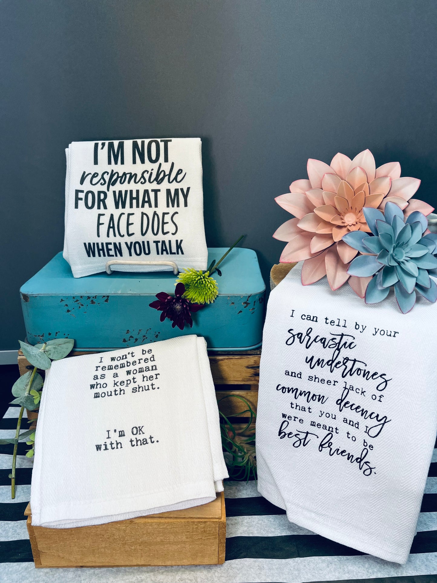 Snarky towels