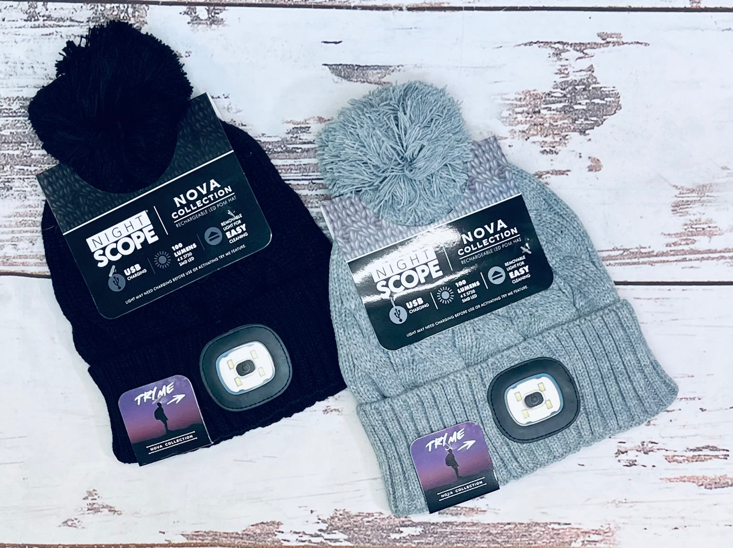 Night scope hats