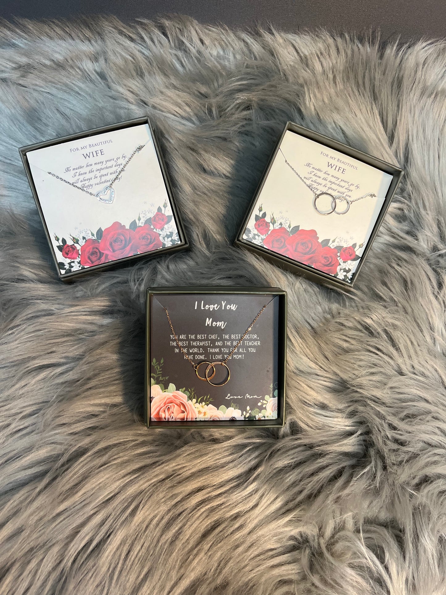 Wife/Mom necklaces