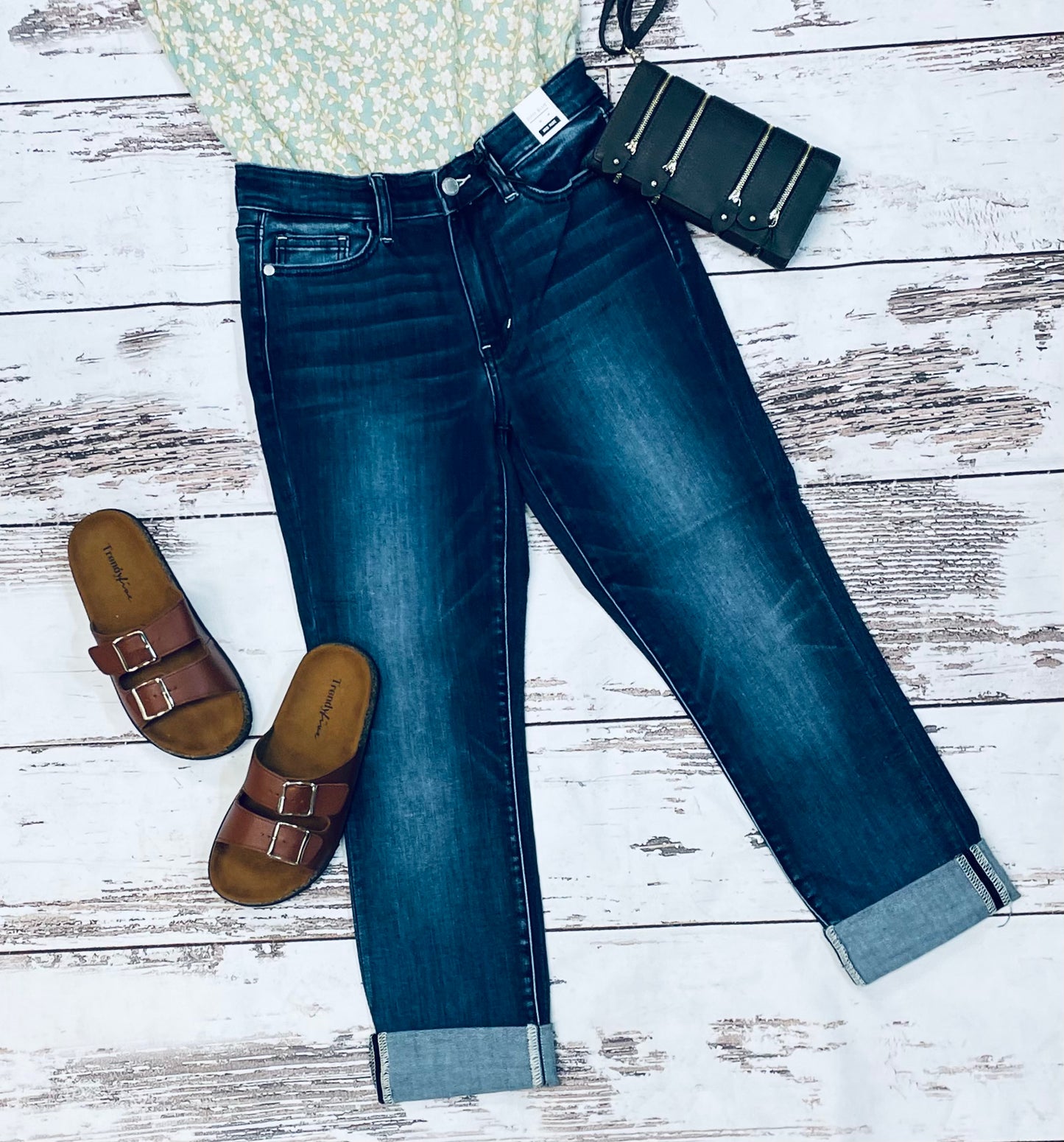 Judy Blues dark capris