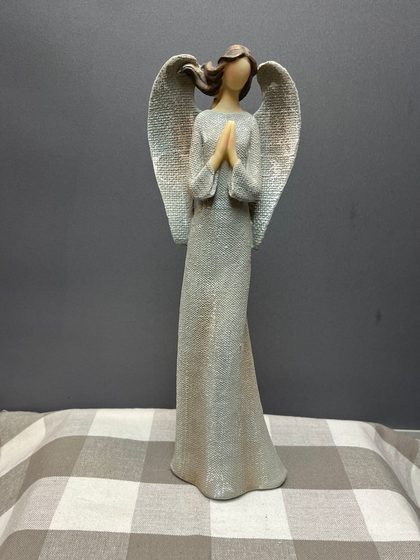 Silver Praying Angel