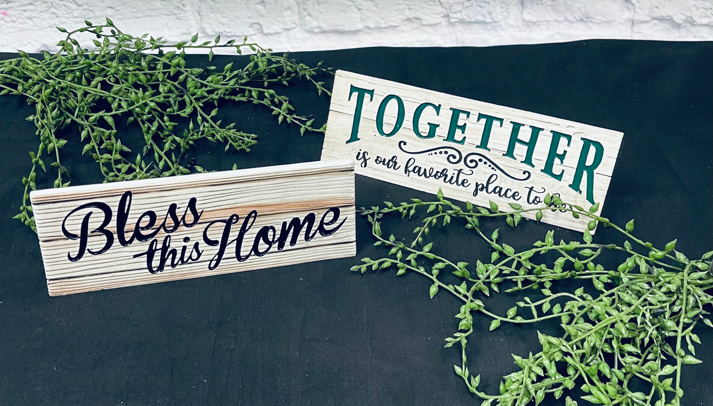 Desk Signs