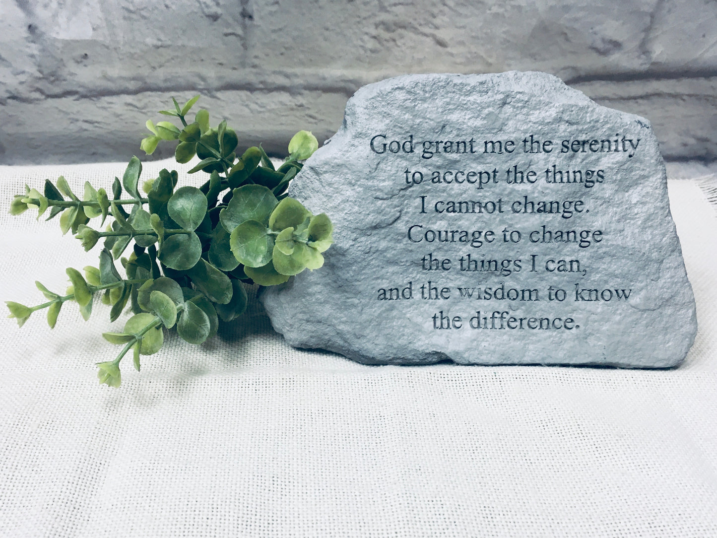 Serenity Prayer Sympathy Stone