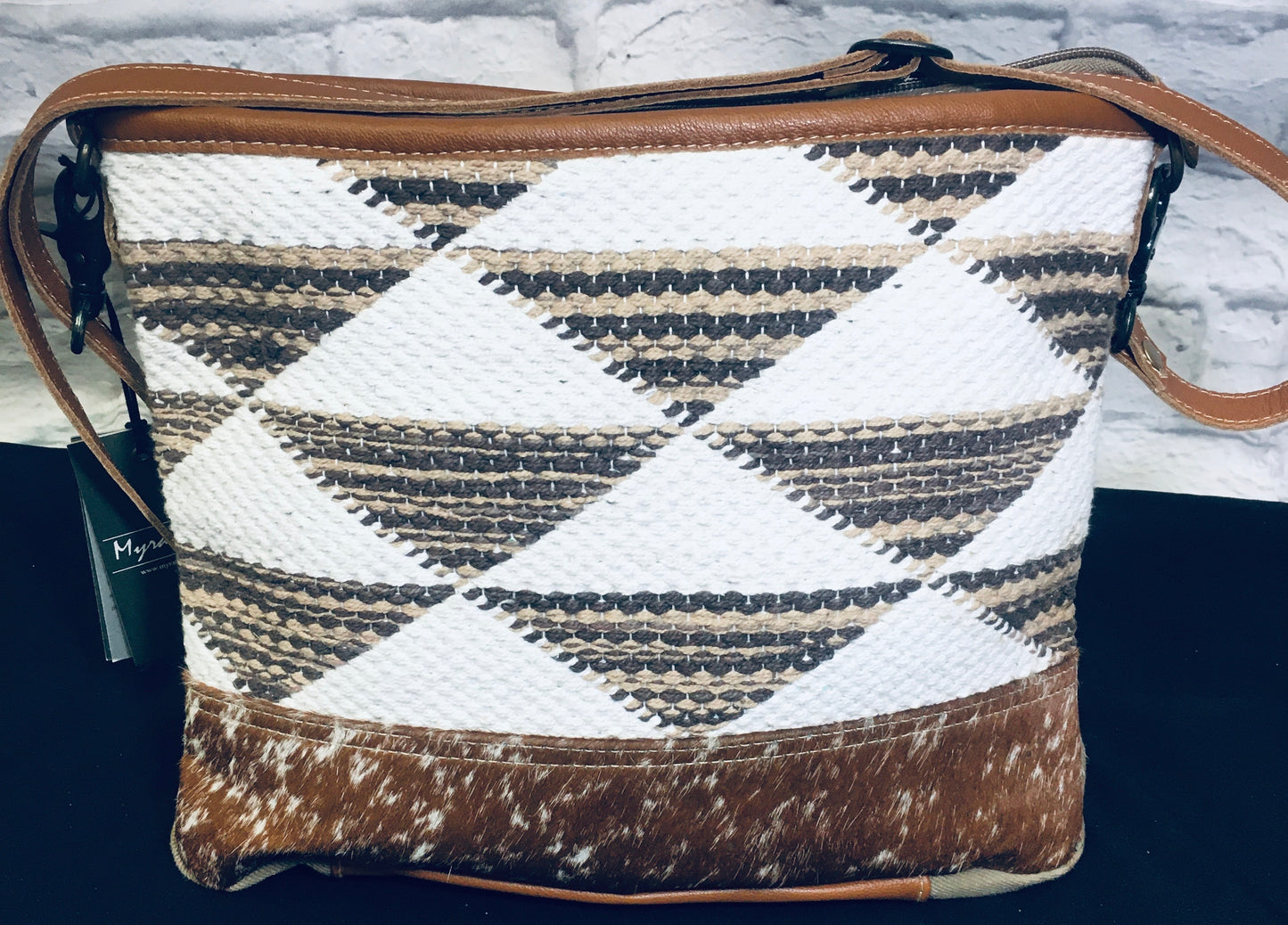Prismatic handbag