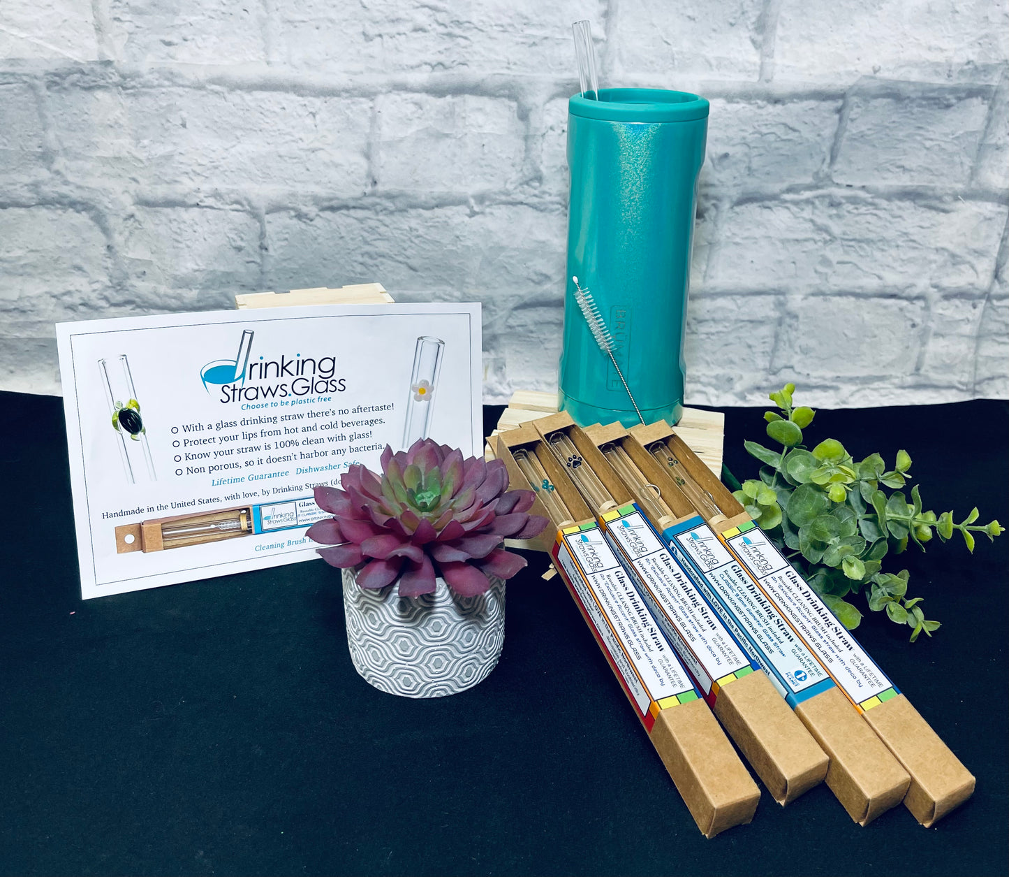 Reusable drinking straw