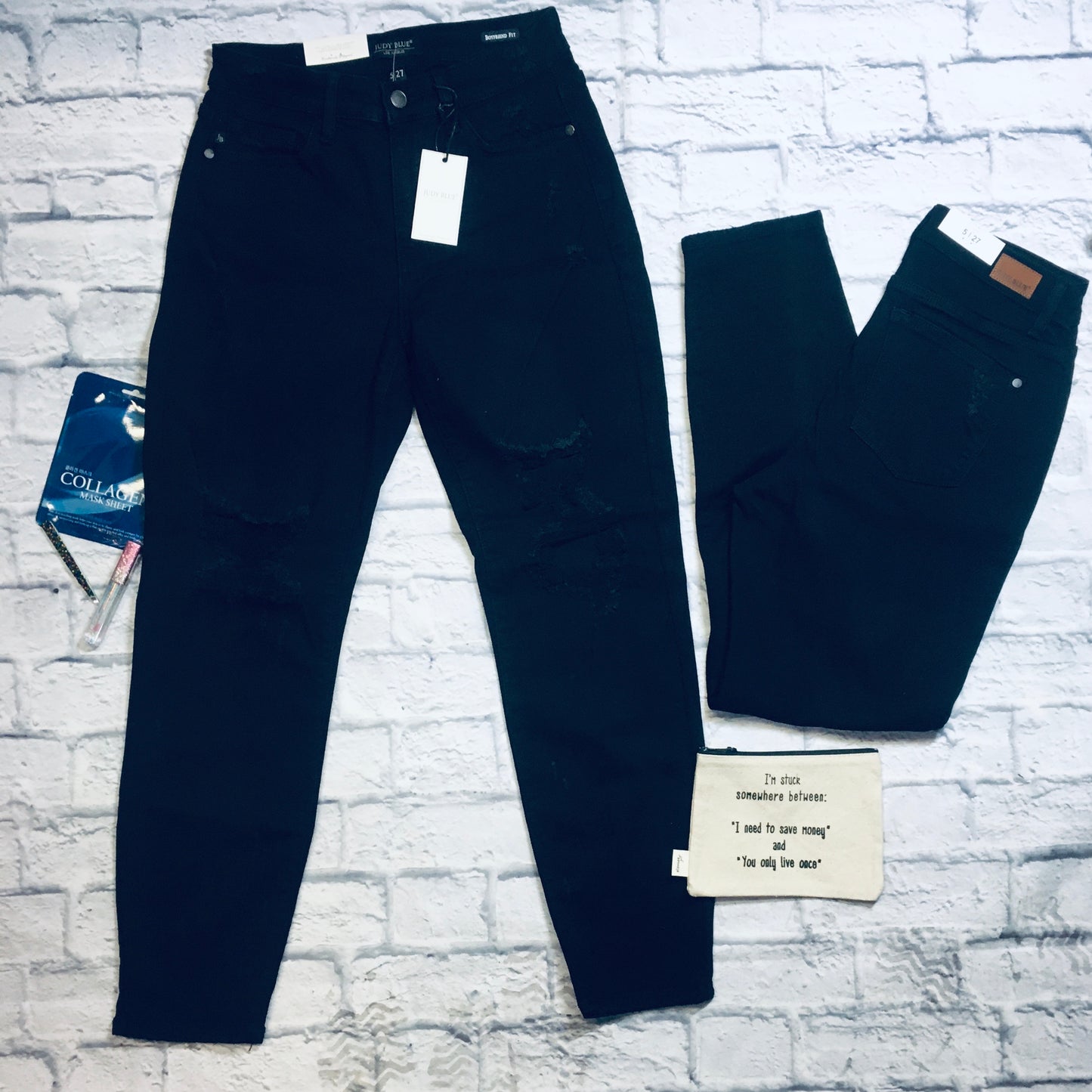 Black Judy Blue Jeans