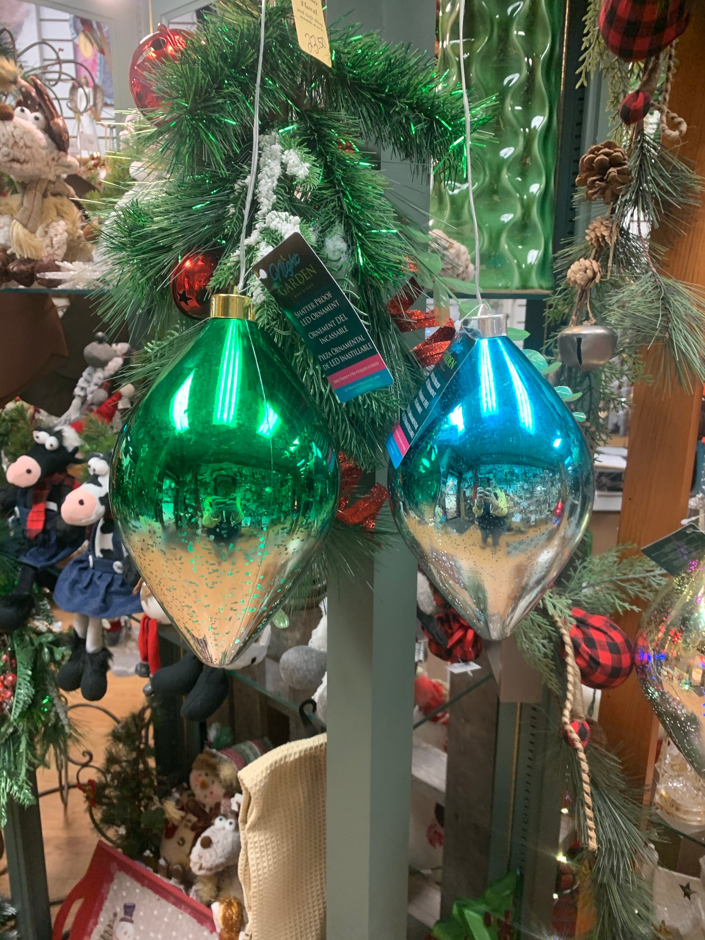 Shatterproof 8.5” LED Lights Hanging Decor