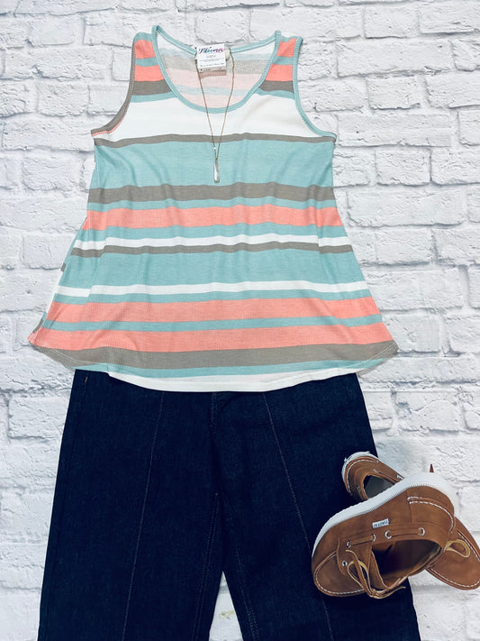 Striped tank