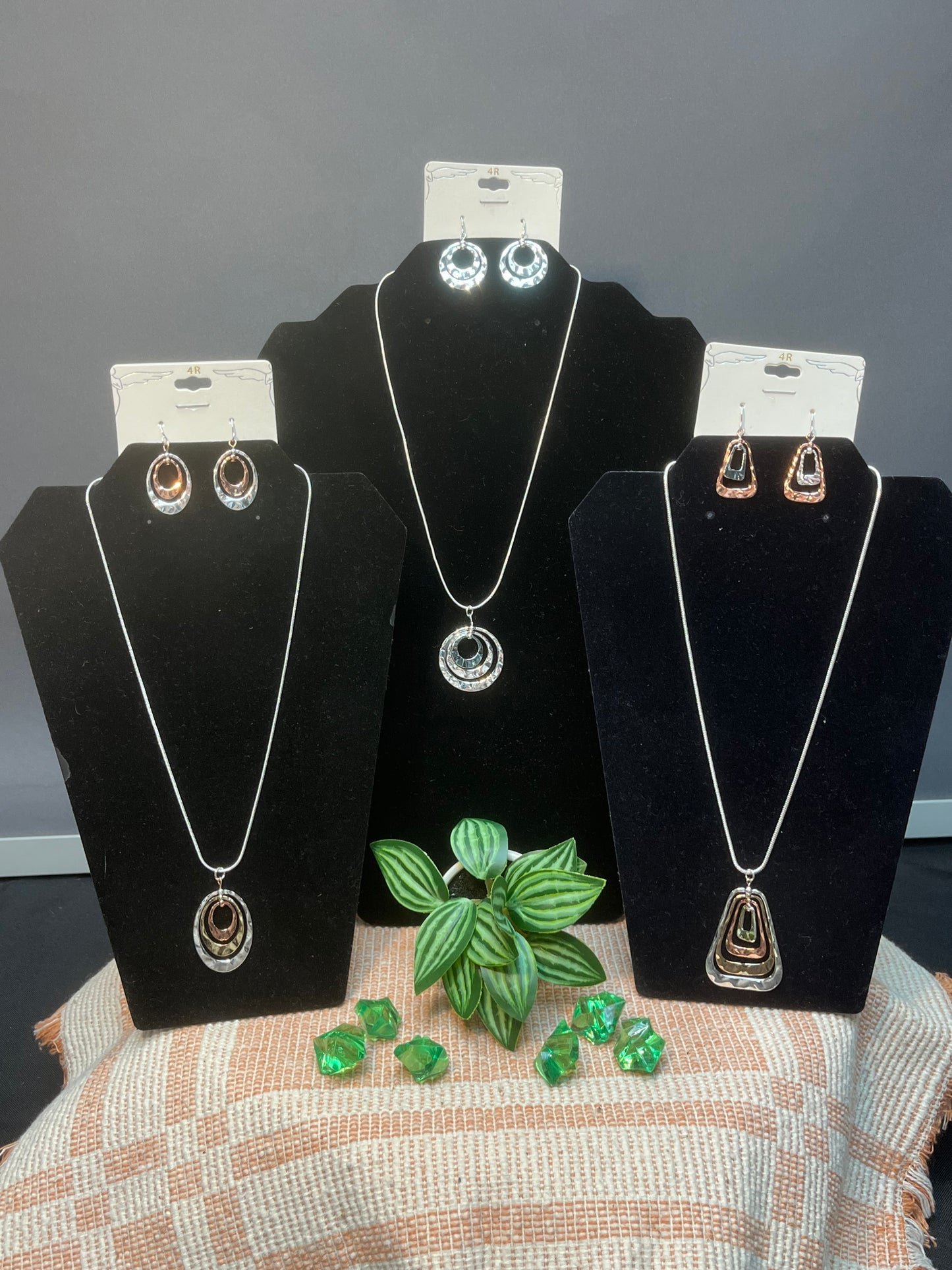Necklace and earring sets