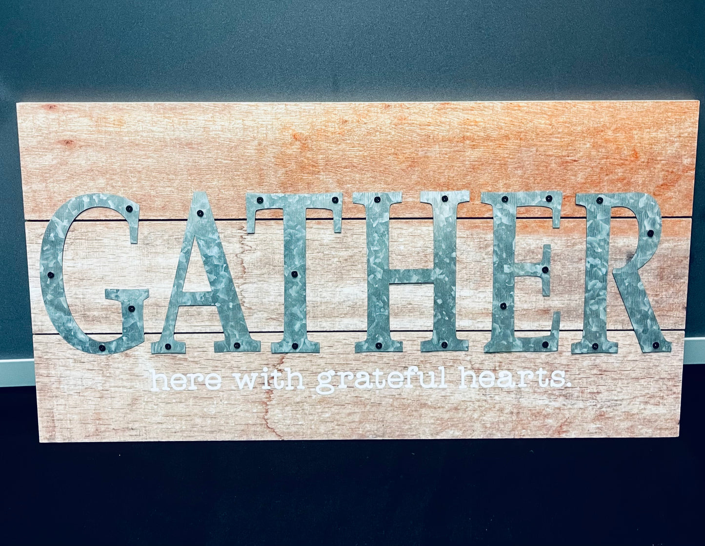 Gather sign