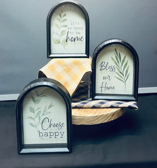 Arch sign decor