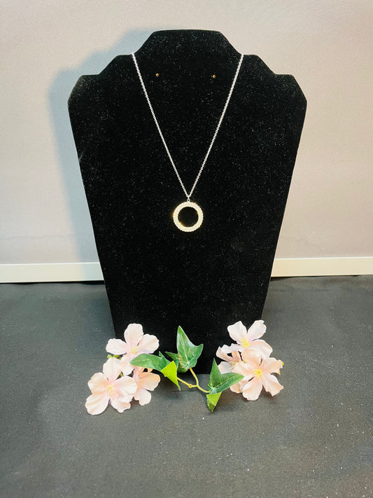 Gem Circle Necklace