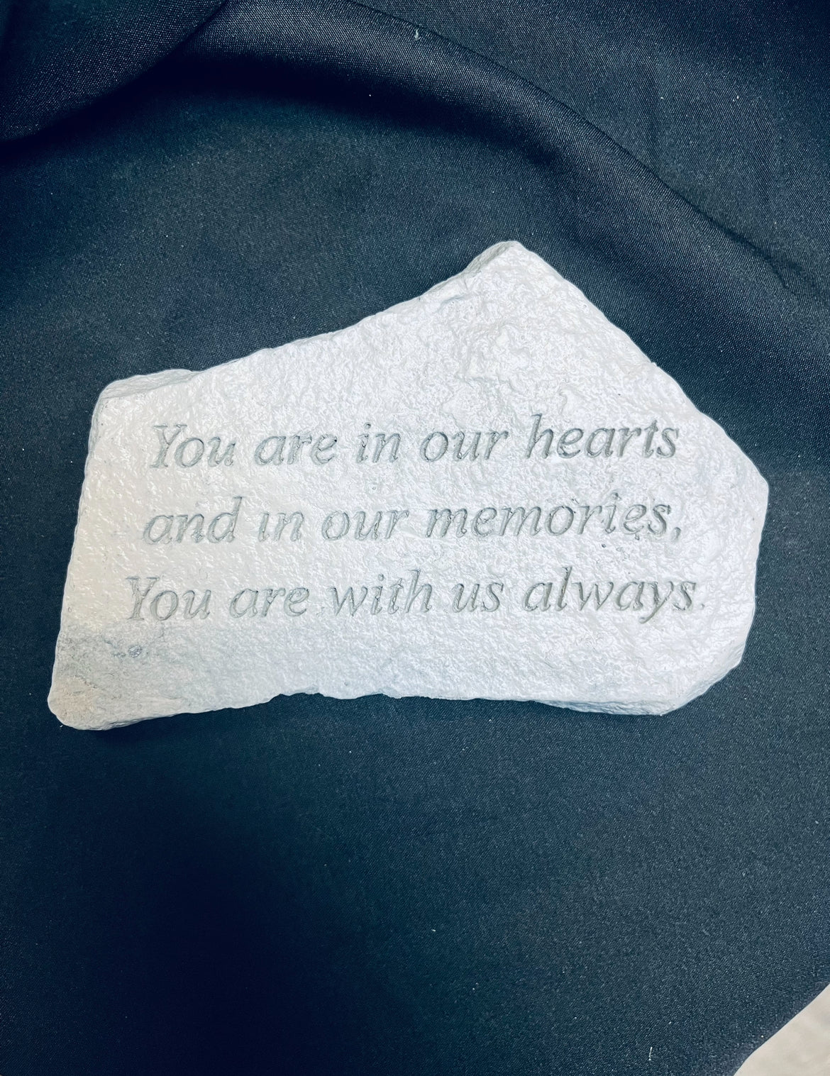 You are in our heart’s sympathy stone