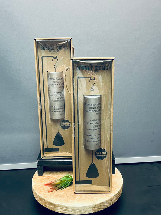 Mini cylinder sonnet chime