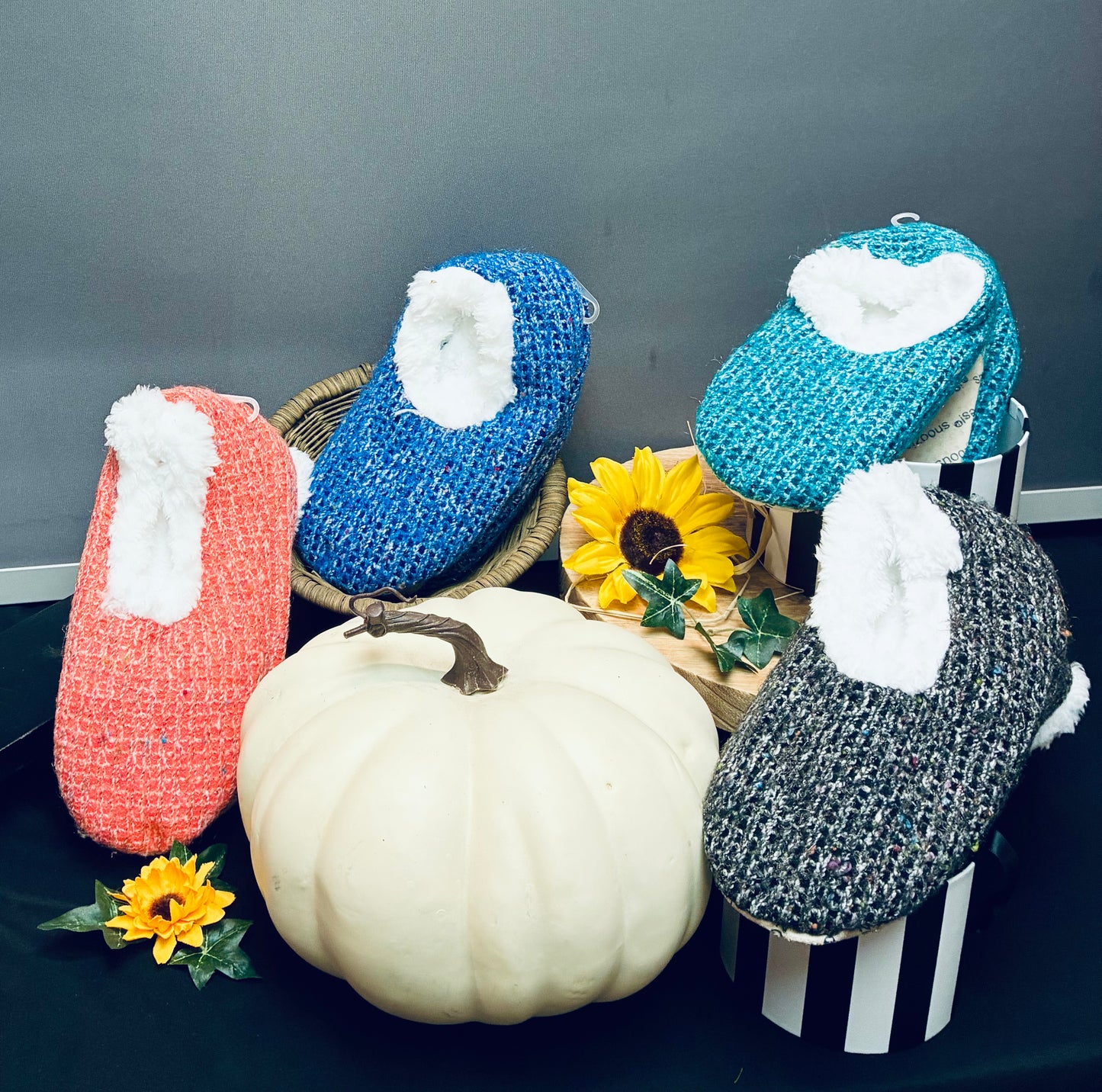 Knit Snoozie slippers
