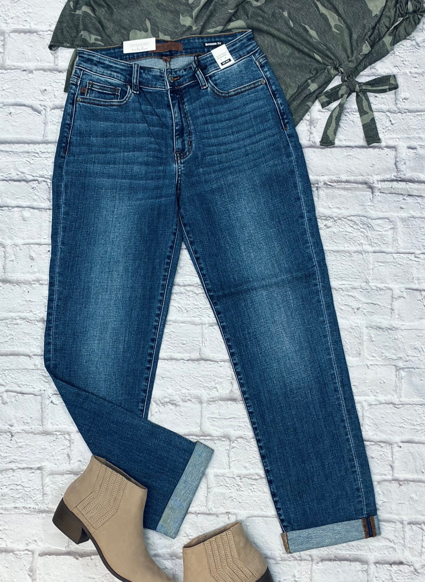 Judy Blues Boyfriend Fit