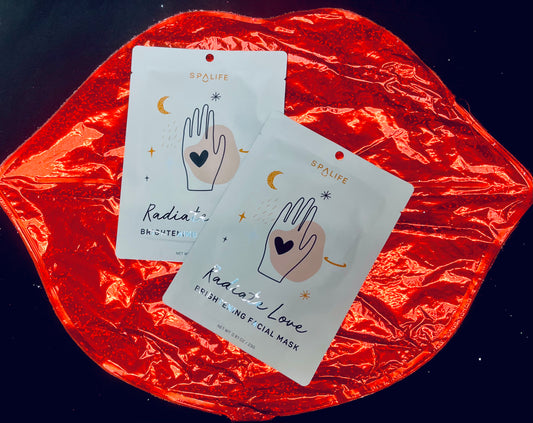 SpaLife radiate love brightening face mask