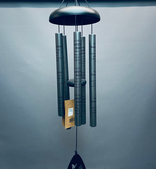 Beautiful Memories slate gray chime