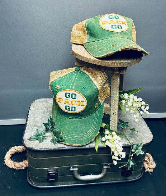 Go Pack Go packer hats