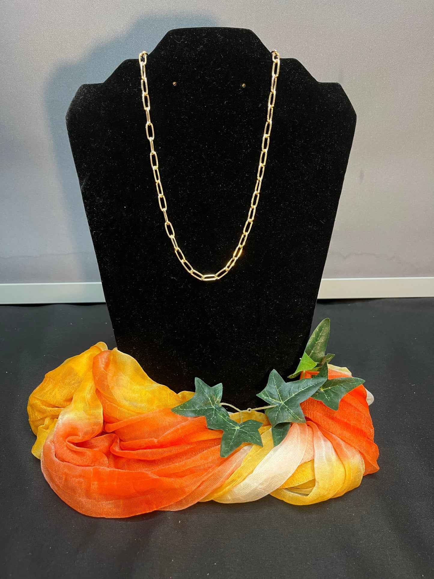 Silver & gold chain link necklaces