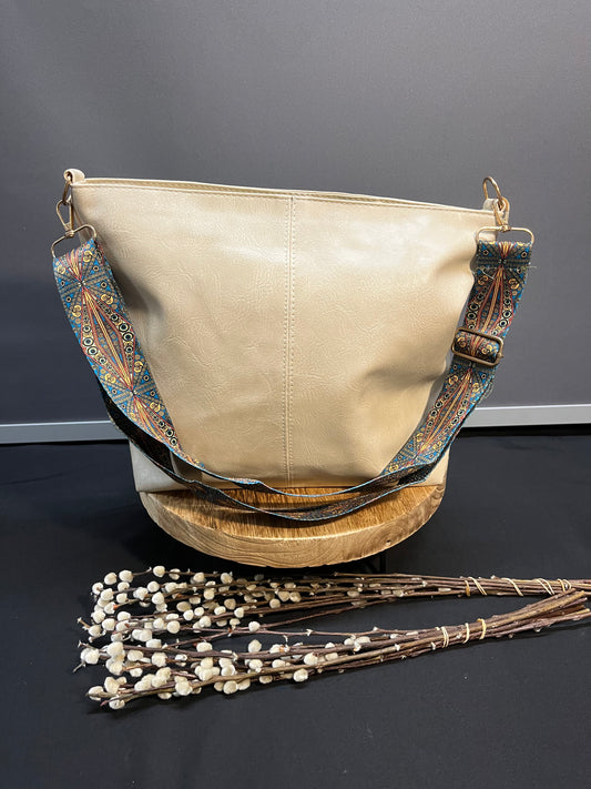 Tan purse