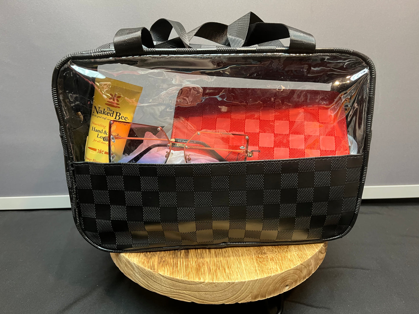 Clear purse
