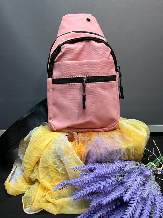 Pink crossbody