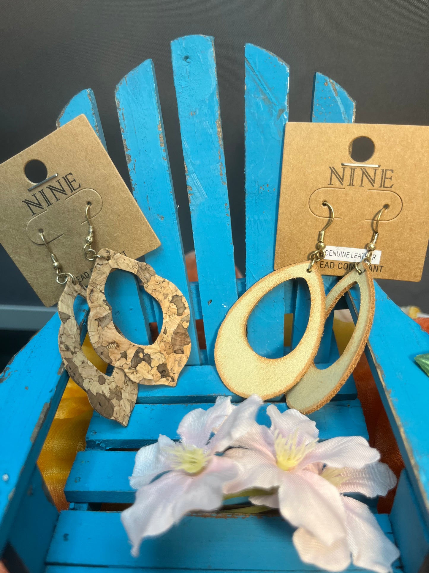Cork earrings