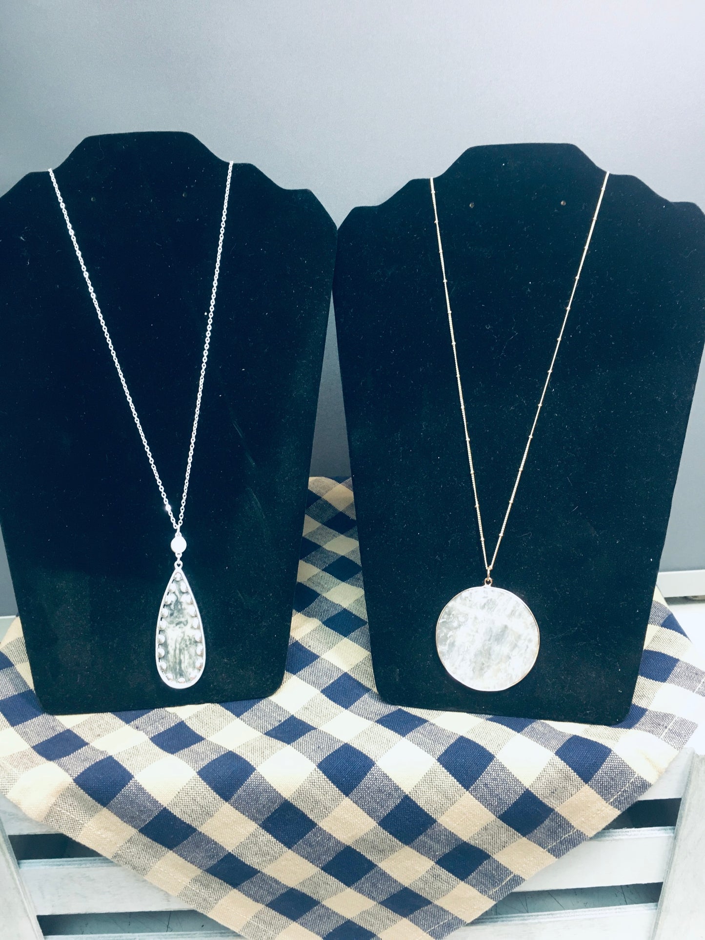 Marble necklaces