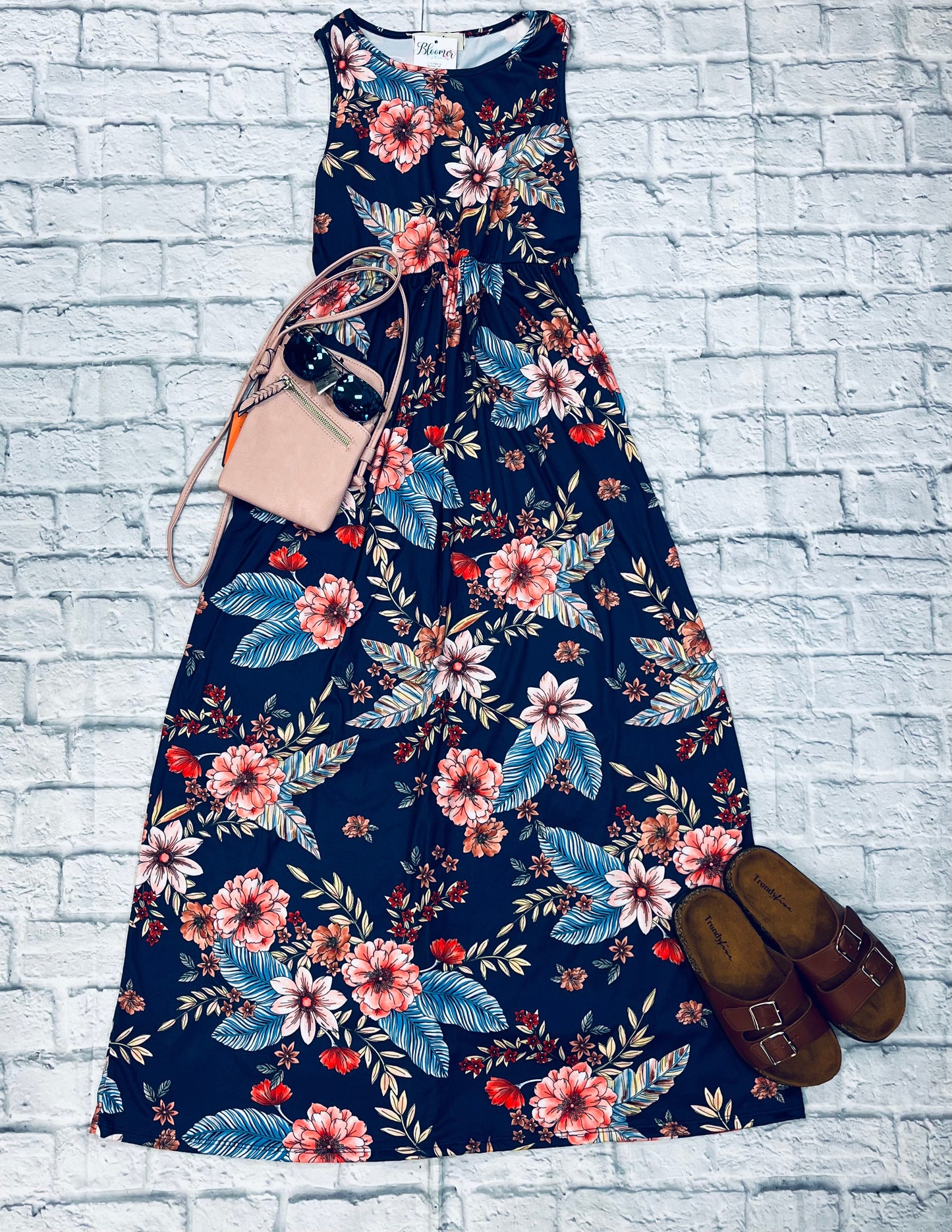 Floral maxi dress