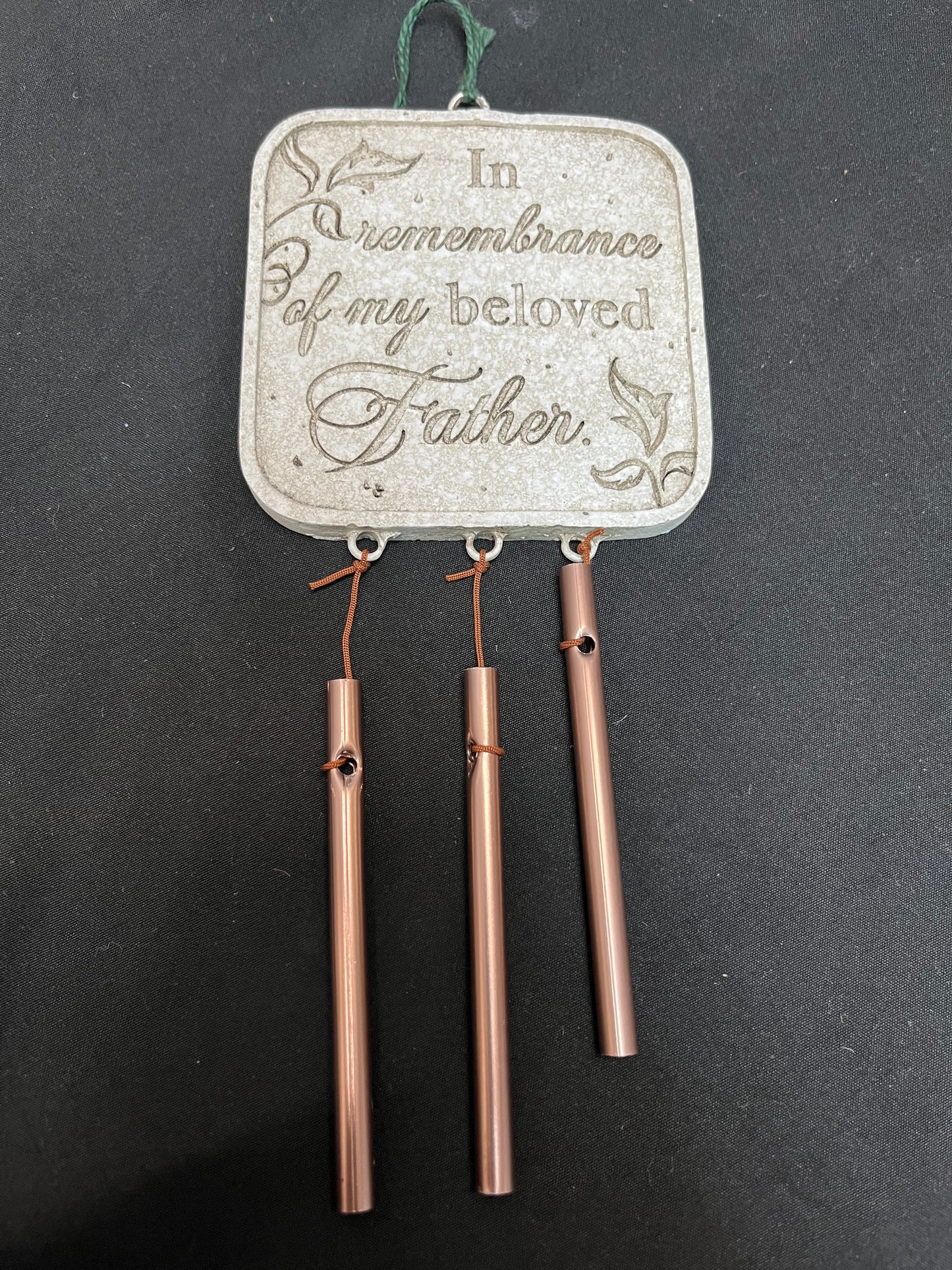 Remembrance father windchime with stake
