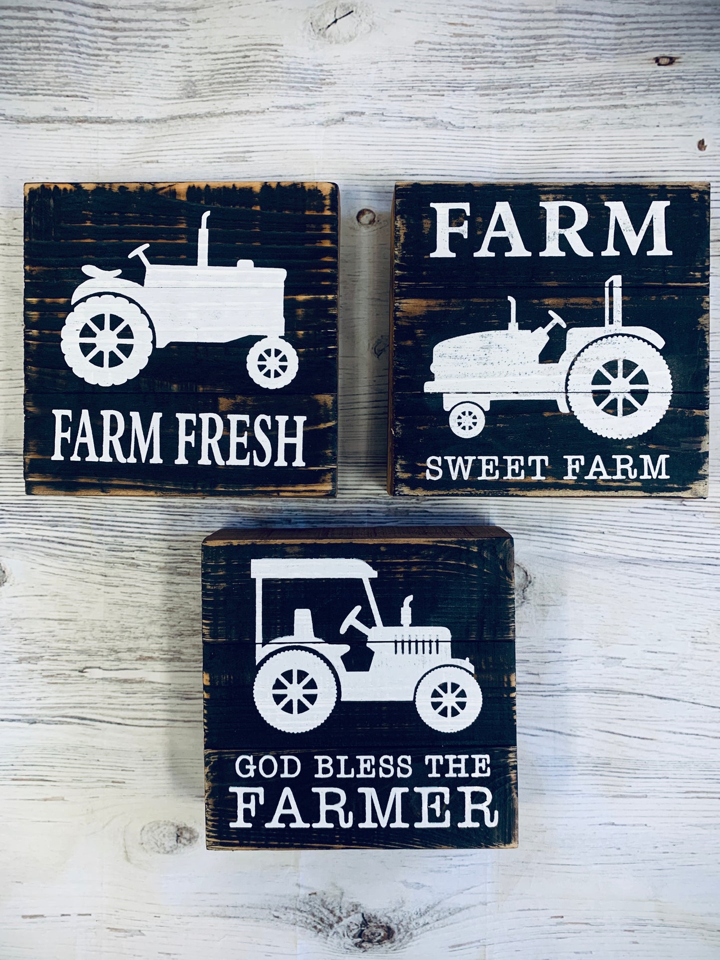 Farm Block Signs