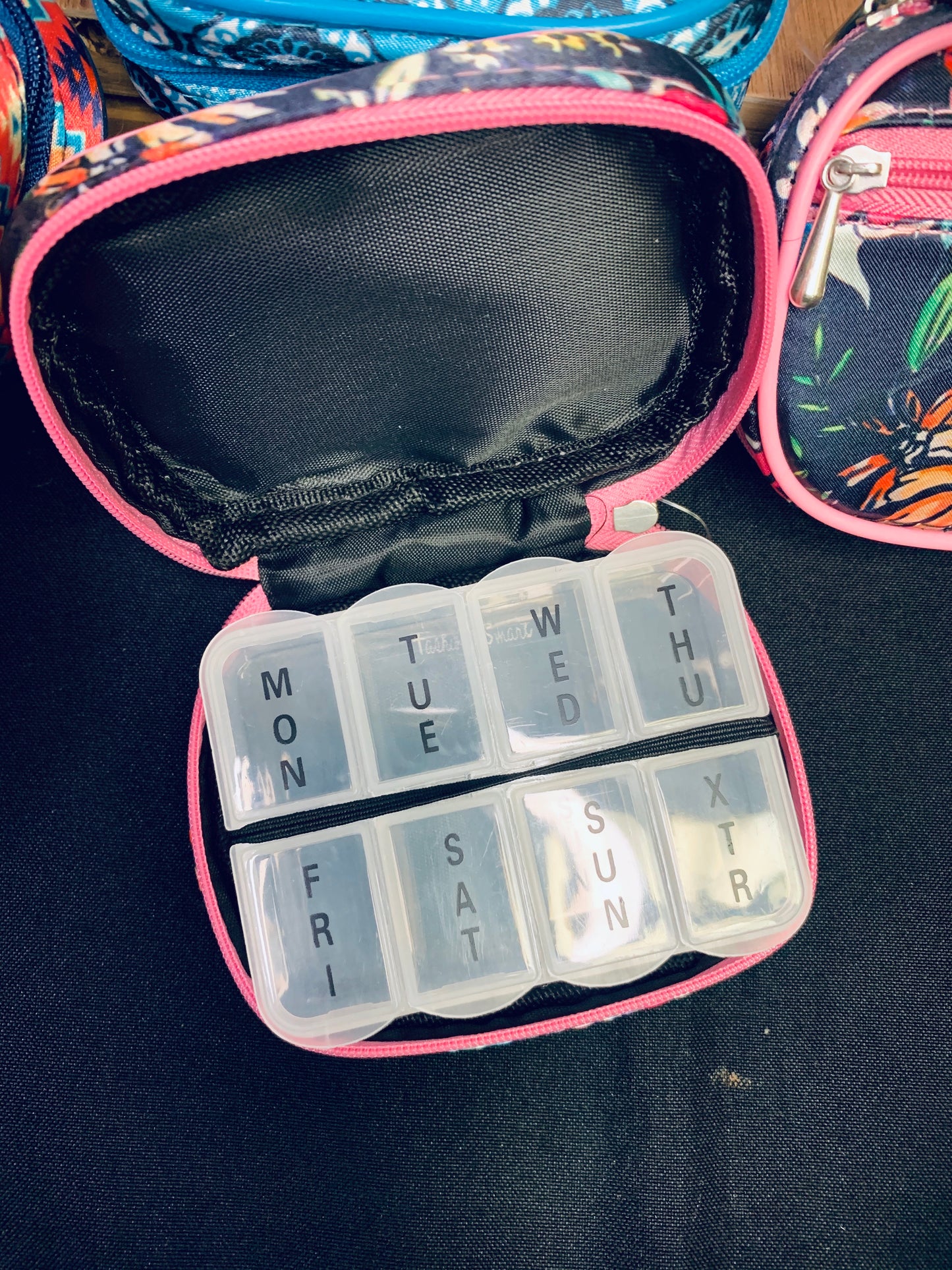 Day of the week pill case