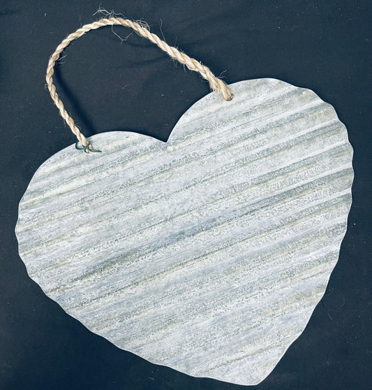 Corrugated Hanging Heart