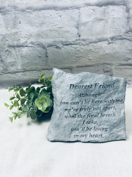 Dearest Friend Sympathy Stone