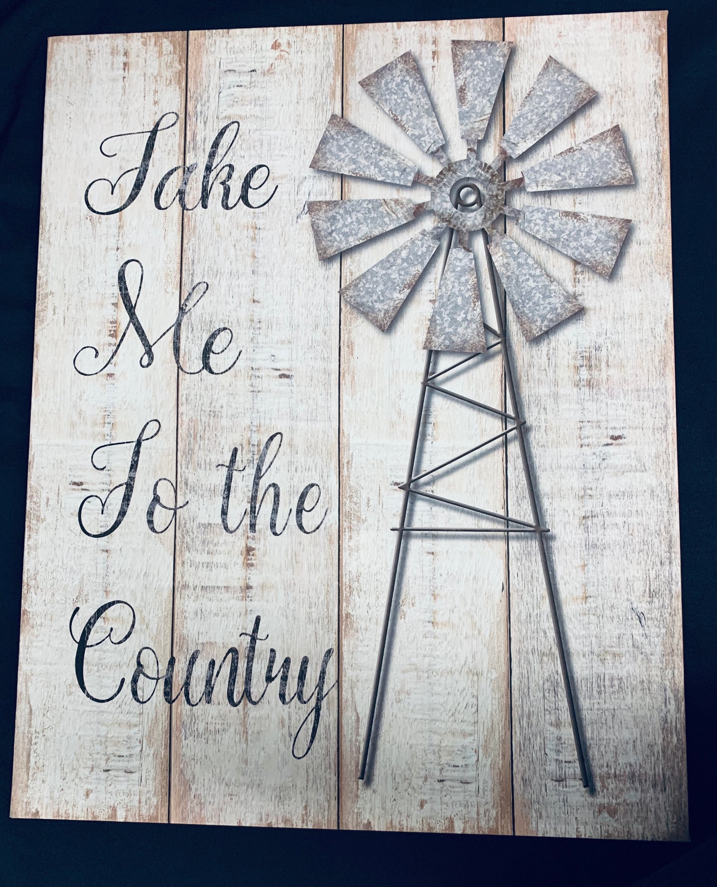 Take Me to the Country Sign