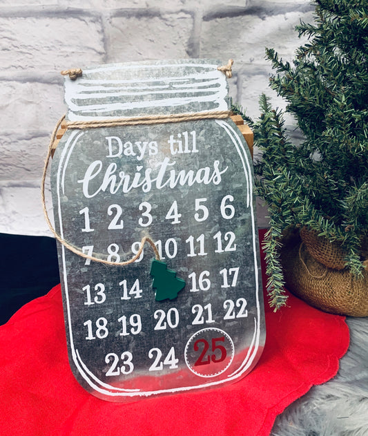 Jar Countdown to Christmas